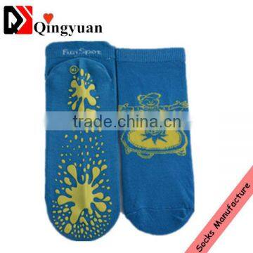 jump sock is for club trampoline socks anti-slip non-skid floor socks