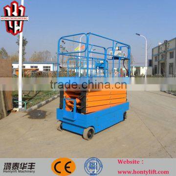 battery charger powered self-propelled scissor lift platform