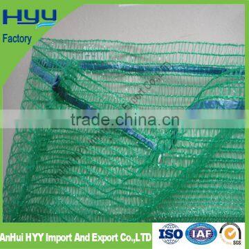 fruit net bag/small mesh net bags/knitted plastic mesh bag