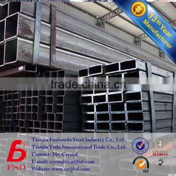 high quality welding steel rectangular hollow section tube square pipe mounting bracket