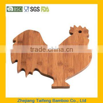 Chopping Board Rooster Bamboo Stylish Board chopping and Serving Board