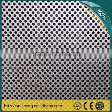 Guangzhou factory 304 stainless steel perforated metal deck/perforated sheet