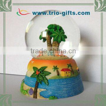 Resin Base Sea Style Custom Snow Globe photo-3