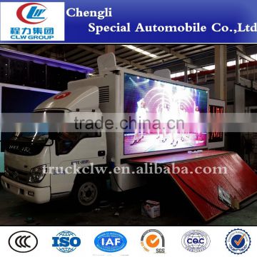 Distinct video showing digital advertising vehicles mobile truck led P10 screens