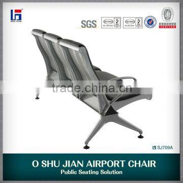 Fashion Style Aluminium Alloy Salon Furniture Waiting Sofa SJ709AL photo-3