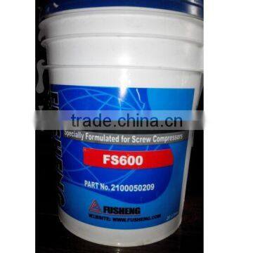 Fusheng air comrpessor oil FS600 20Liter compressor oil lubricating replacement parts