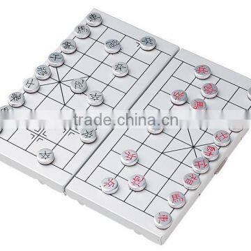 mini travel chinese chess in metal box