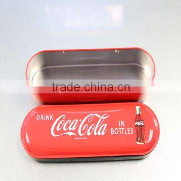 Red rectangle tin candy box Wedding