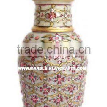 Marble Home Flower Vase For Decoration