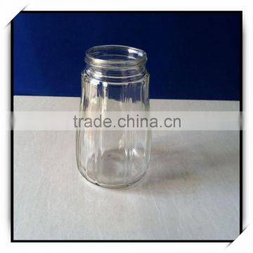 Food grade glass storage jar alunumun cap dahua DH624