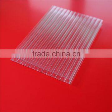 polycarbonate hollow sheet plexiglass sheet twin-wall roofing sheet