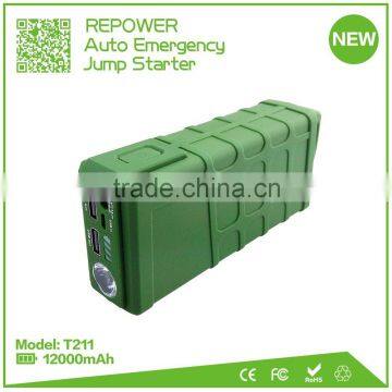 Emergency mobile power supply power bank 12000mAh 12V car jump starter