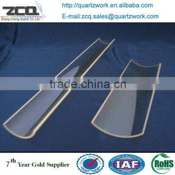 Fashionable High Quality Polishing Quartz Glass Arc Sheet photo-5