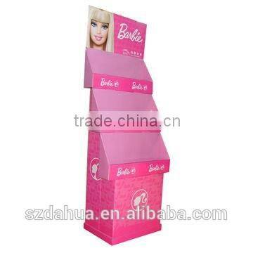 Magazine Display Stand, Made of 350g Cardboard, Measures 58 x 35 x 158cm
