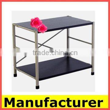 Whosale Cheap Morden Wooden Computer Desk Table With Wheels photo-2