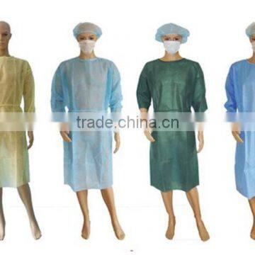 soft medical fabric cheap disposable operating coat