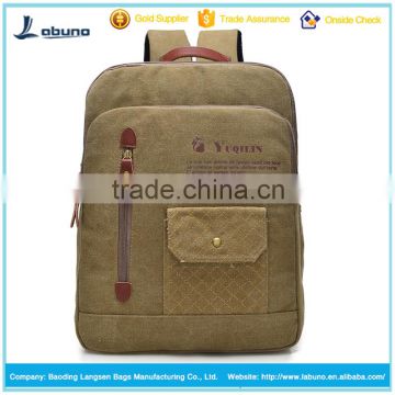 2016 wholesale vancas leisure cotton outdoor sports school laptop backpack bags                        
                                                                                Supplier's Choice