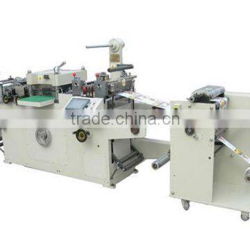 die cutting machine/flat bed/full cut/ half cut/ kiss cut