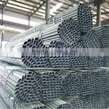 pre-galvanized small diameter customized flat oval steel pipe