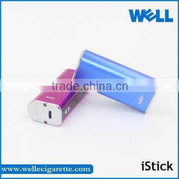 2014 new arrival alibaba 2200mah large capacity Eleaf iStick 20w mod ismoka istick vv&vw mod with huge stock