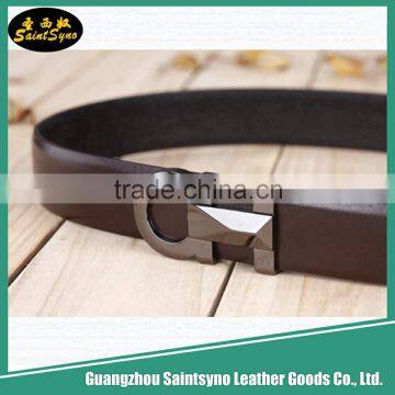 High quality fashion man genuine leather belt, Genuine Leather Belts