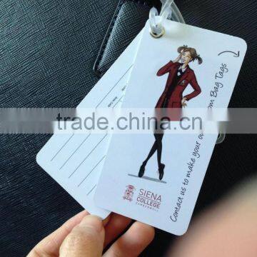 plastic wholesale luggage tags (M-PT331)