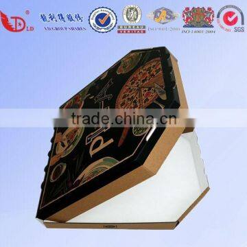 Wholesale Custom Black Corrugated Carton Paper Pizza Box photo-4