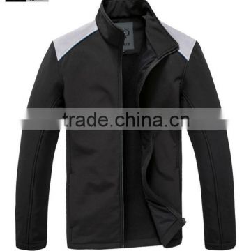 92% polyester 8% spandex softshell jacket