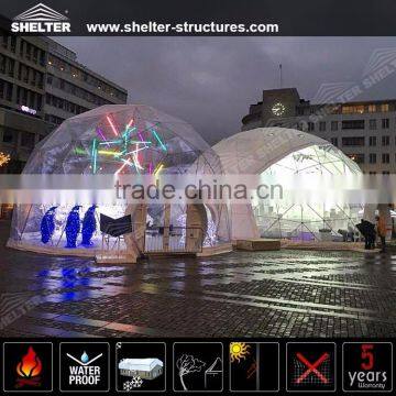 2016 Newly designed sphere dome tents for trade show