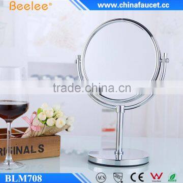 Chrome Table Mirror Smart Stainless Steel Base Makeup Mirror photo-2