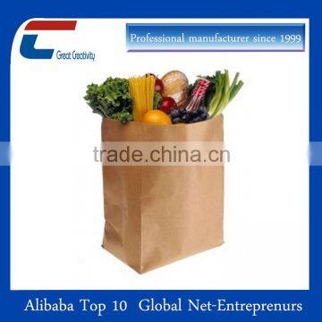 Factory sincce 1999 Custom Rice Hand High Quality Kraft Paper Bag