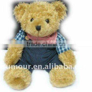 12" Teddy Bear with Jeans