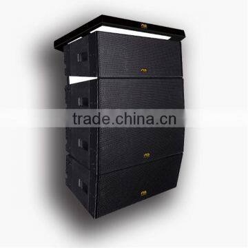 dual 10 inch line array speaker cabinet empty line array box