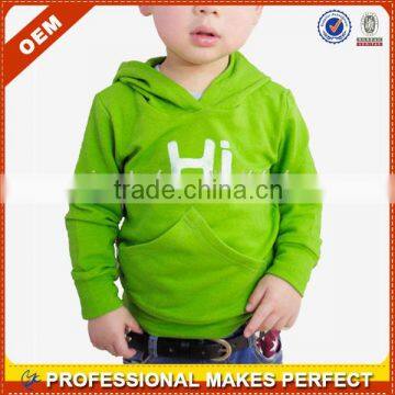 Custom new arrival child hoodie sweatshirt with pocket(YCH-B0336)