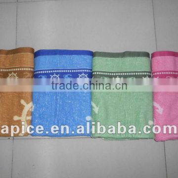 terry towel home textile 100%cotton yarn dyed bath towel