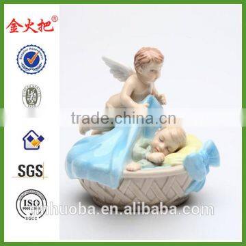 Promotional baby angel statue for sale&baby ornament