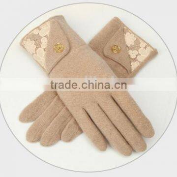 Elegant Lace Design Touch Screen Gloves For Smartphone/Laptop/ipad