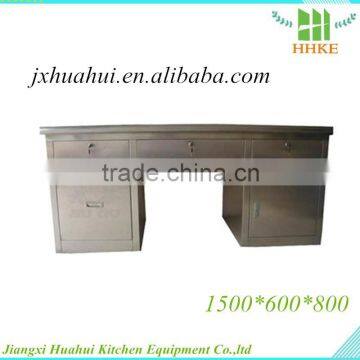 Customized fashionable stainless steel desk/office desk