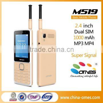 China 2.4 inch 2G with GSM signal antenna, 1000mAh 4U big battery strong signal, low price china mobile phone for sales