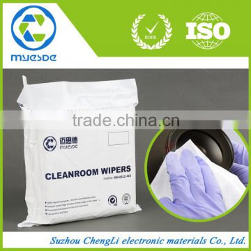 laser Sealed texwipe China dust remove 100% polyester wiper cloth