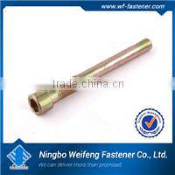 High strength good price zhejiang fastener manufacturers m12 hex socket head bolt with zinc plated made in China
