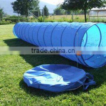 Dog Agility Training Obedience Open Tunnel Chute w/ Carrying Case Pet Exercise