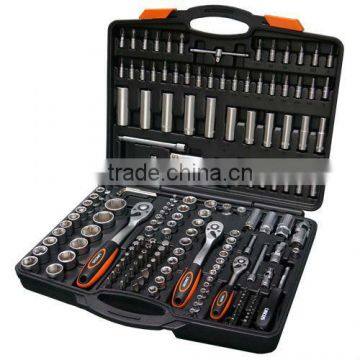 Socket wrench set, 1/2", 3/8", 1/4", 171pcs