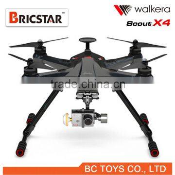 Radio Control Uav Aircraft Flying Helicopter With Camera and Gps.