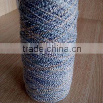 1/3.6Nm 92%acrylic 4%nylon 4%polyester TT/beads yarn