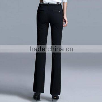 Custom Made OL New Fashion Bellbottoms Dress Pant With High Quality for Lady photo-5