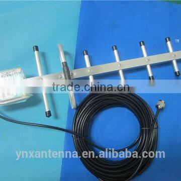 Aluminum high gain 2.4g Wifi Yagi antenna with 7 Elements