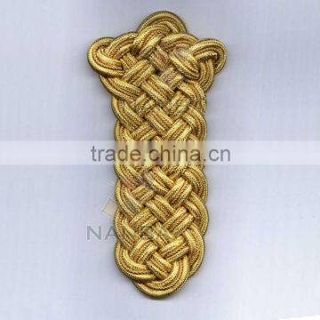 General Cord Shoulder Board Gold Mylar