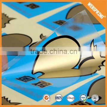 17-0162 Office supplies sticker paper custom paper roll rfid sticker self adhesive transparent sticker paper