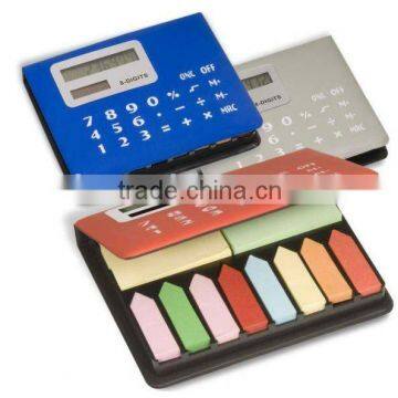 Hot Sticky notepad with calculator